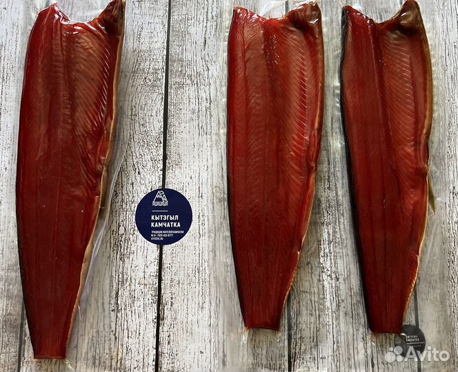 Нерка холодного копчения пласт