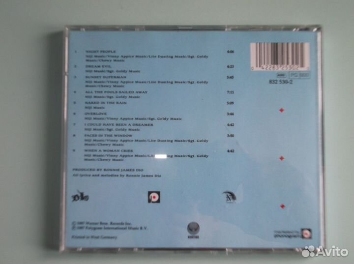 Сд. DIO dream evil 1987г