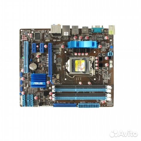 Системная плата сокет 1156 Asus P7P55-M