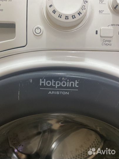 Стиральная машина б/у hotpoint ariston 7 кг