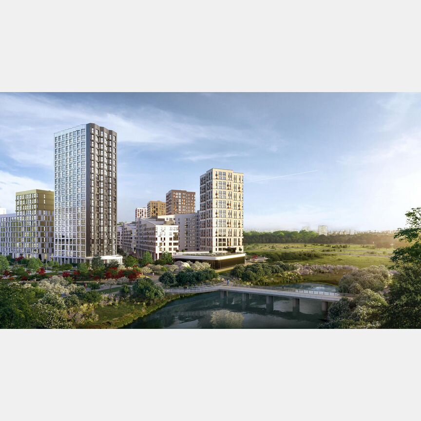 4-к. квартира, 65,8 м², 21/24 эт.