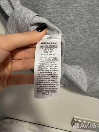 Футболка Burberry оригинал новая