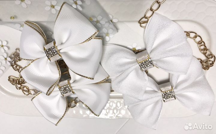 Банты на зажимах