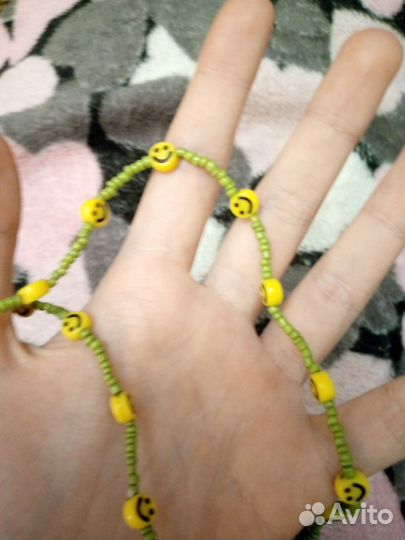 Чокер из бисера