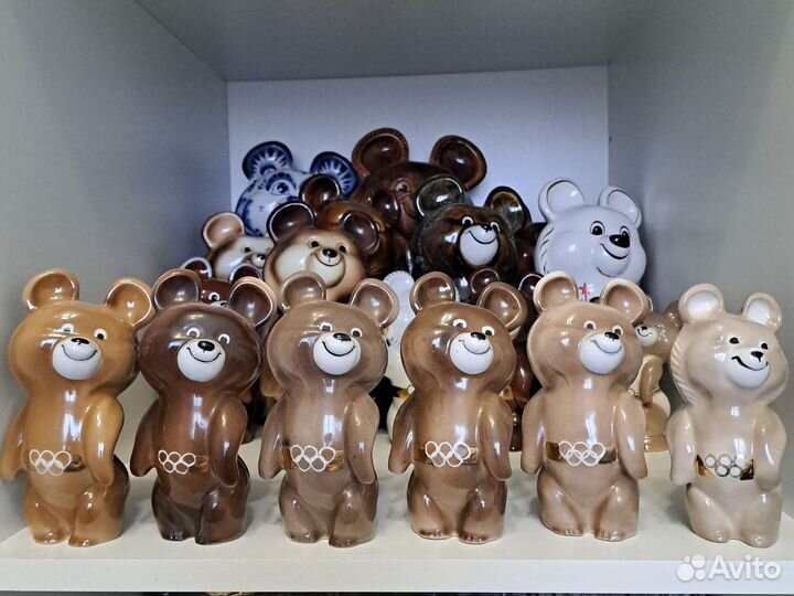 Олимпийский мишка 1980 (31 шт)