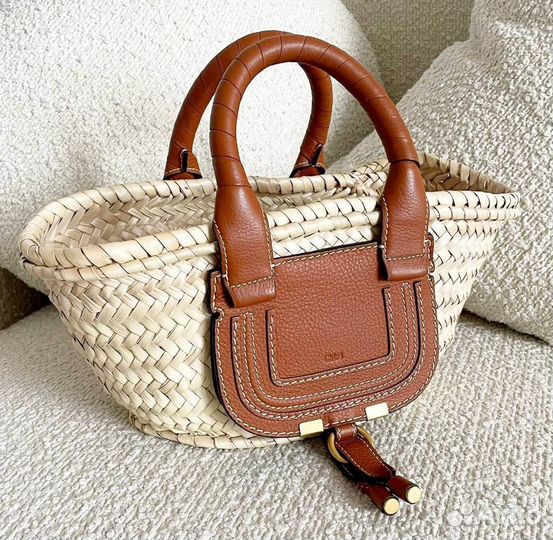 Сумка chloe плетеная