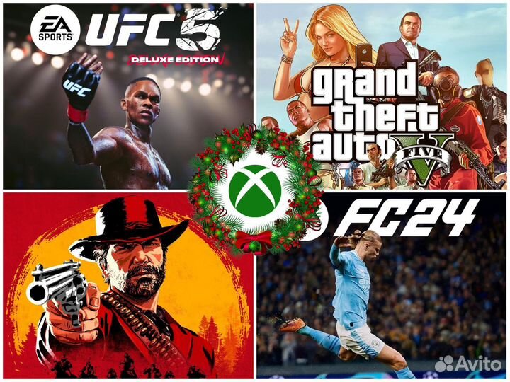 Любые игры на Xbox One и Series, более 750 игр