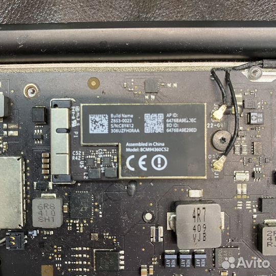 A1466 - Корпус, клавиатура, плата, SSD