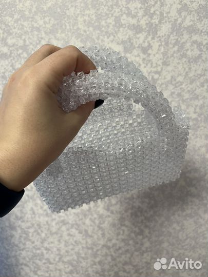 Сумка из бусин ручной работы