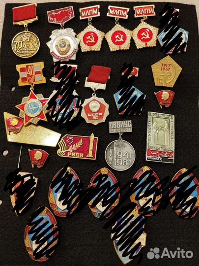 Значки СССР