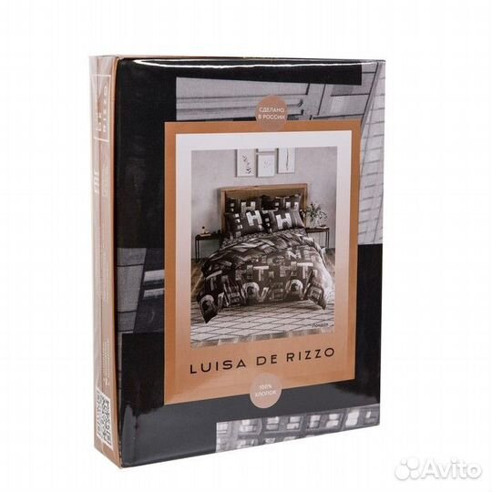 Постельное бельё Евро Luisa de Rizzo Лондон 220х20