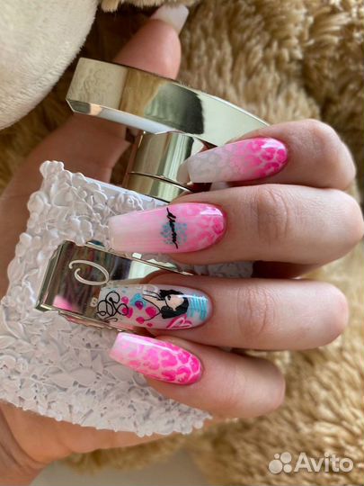 Наращивание ногтей сегодня за 1:30-2часа, Смр