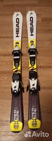 Горные лыжи head 117 120 радиус 6,9, палки 90
