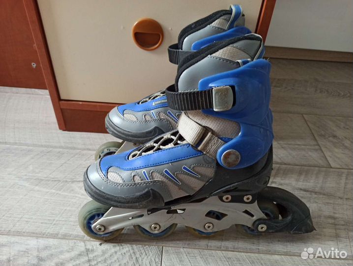 Роликовые коньки раздвижные 35-38 р