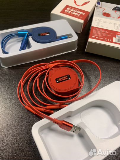 Зарядный кабель 3 в 1