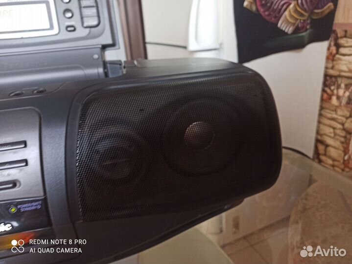 Магнитофон panasonic rx-dt07