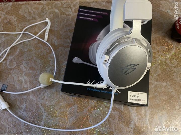 Наушники Dexp Warder белые