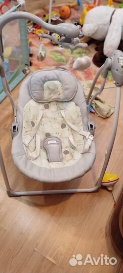 Электрокачели-шезлонг