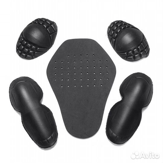 Вставки в мото куртку защитные, 5 предметов