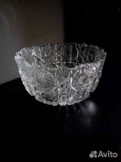 Хрустальная ваза времён СССР