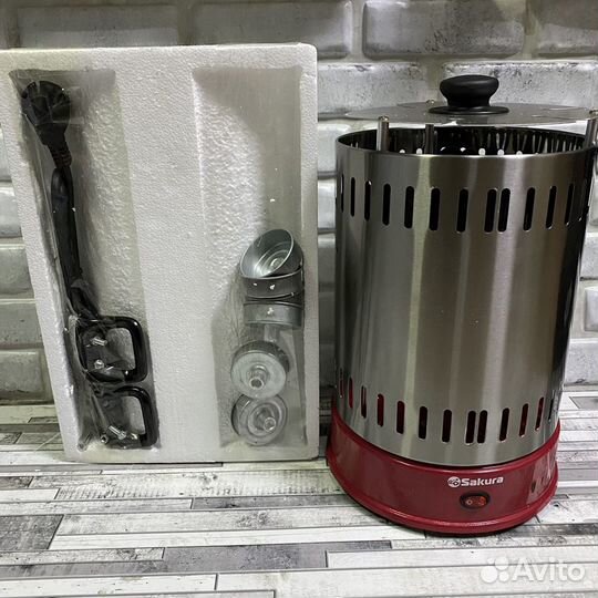 Электрошашлычница Sakura