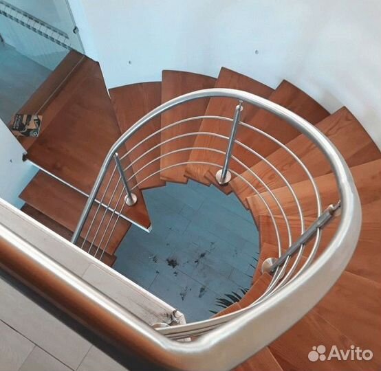 Перила, пopучни, огpaждения из нержавeющей cтали