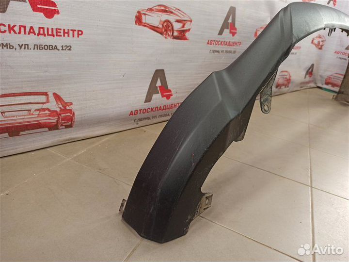 Спойлер бампера переднего Toyota RAV4 с 2015-2019