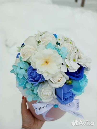 Мыльные букеты, цветы в наличии