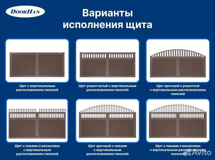 Распашные ворота в рассрочку
