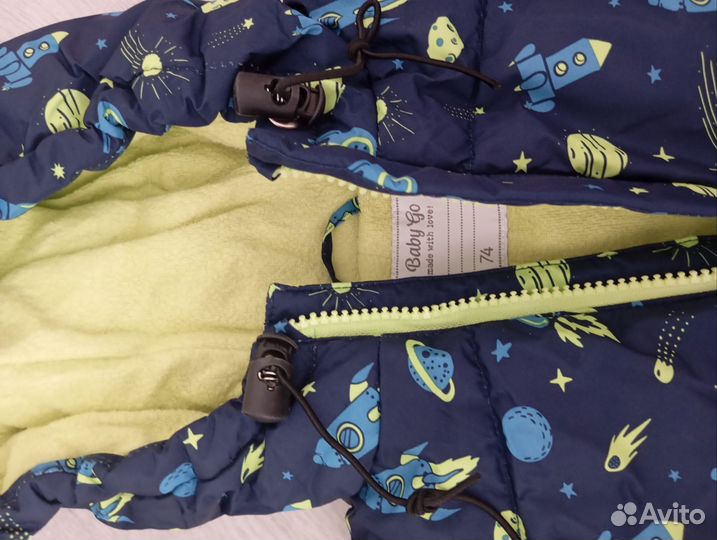 Комбинезон весна осень 74размер