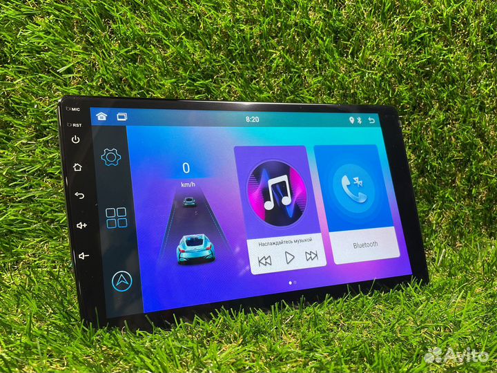 Автомагнитола на андроиде 9 дюймов 1/16 Qled