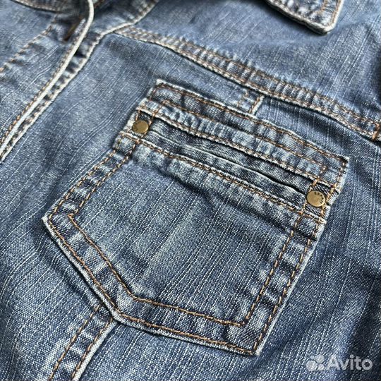 Джинсовая куртка женская 44 46 M Esprit
