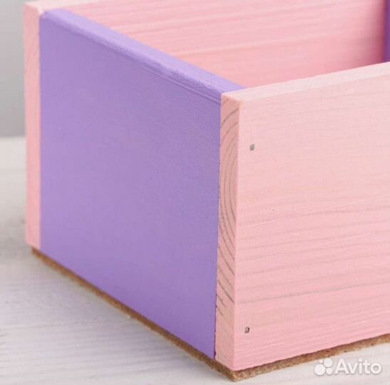 Кашпо деревянное 15*12*8,5