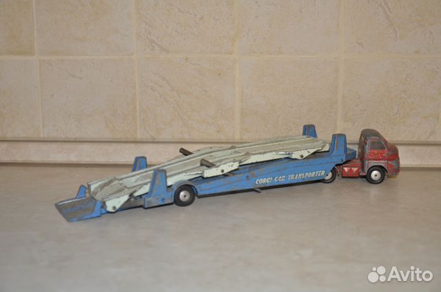 Corgi toys/BIG carrimore CAR transporter, 1957г