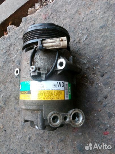 Компрессор кондиционера Опель 13124749 Астра Н Заф