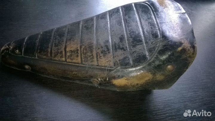 Седло кожаное от велосипеда гвз газ Школьник.ссср