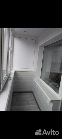 Обшивка балкона под ключ