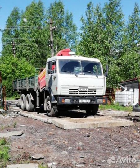 Аренда и услуги манипулятора, стрела 3.5 т, 8 м, борт 10 т, 5.7 м