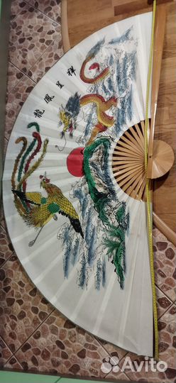 Веер декоративный интерьерный