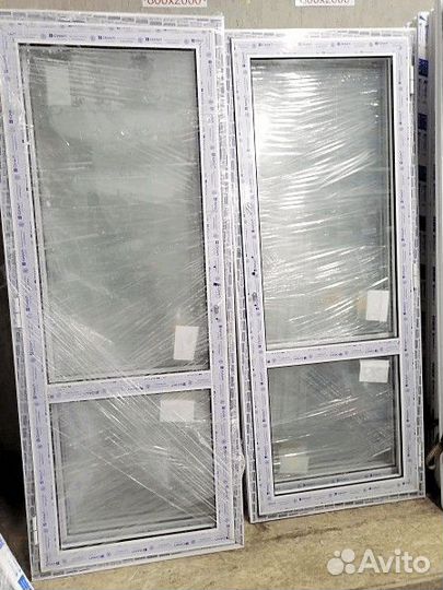 Двери алюминиевые 799х2003 мм