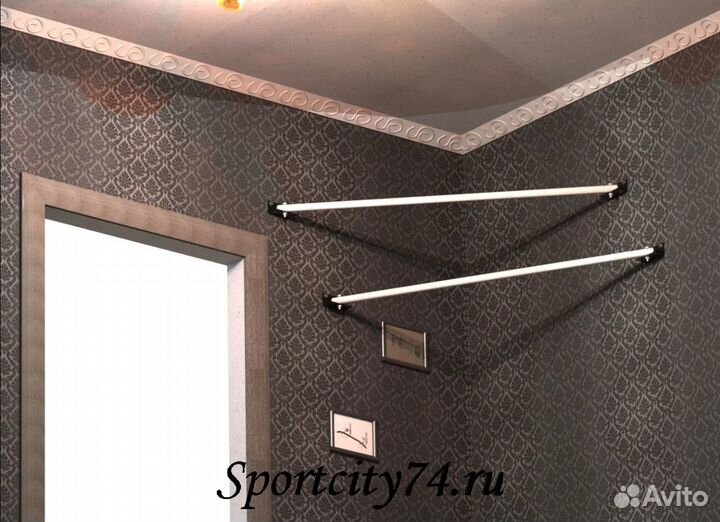 Турник угловой Spektr Sport Ангуло (Черный)