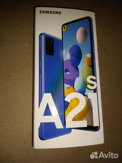 Коробка Samsung A21s