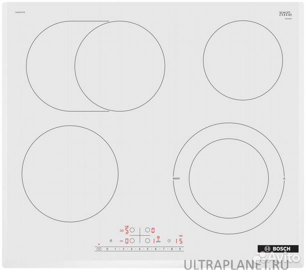 Электрическая варочная панель Bosch PKN652FP2E Новая