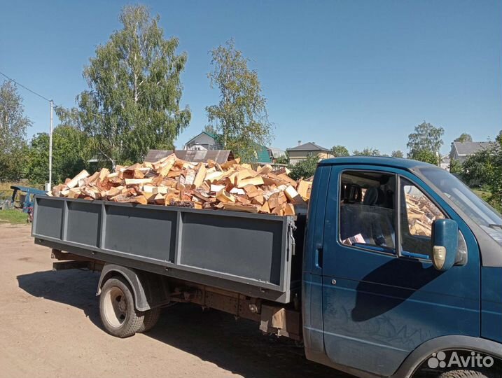 Дрова березовые колотые