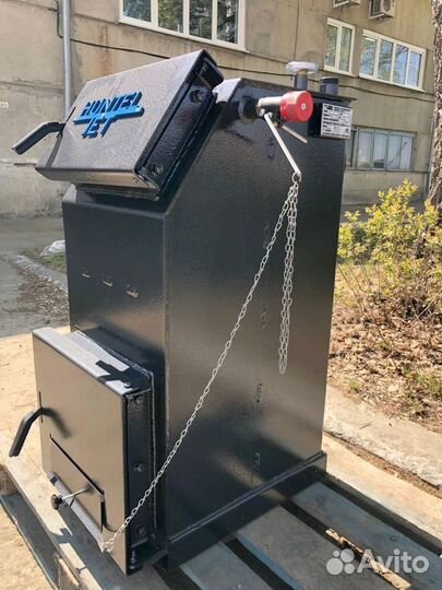 Твердотопливный котел длительного горения