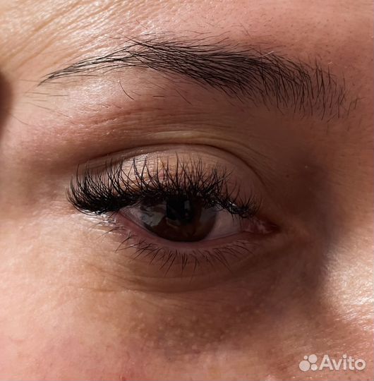 Наращивание ресниц модель