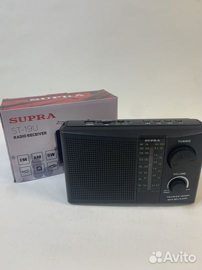 Радиоприемник с usb supra st19u