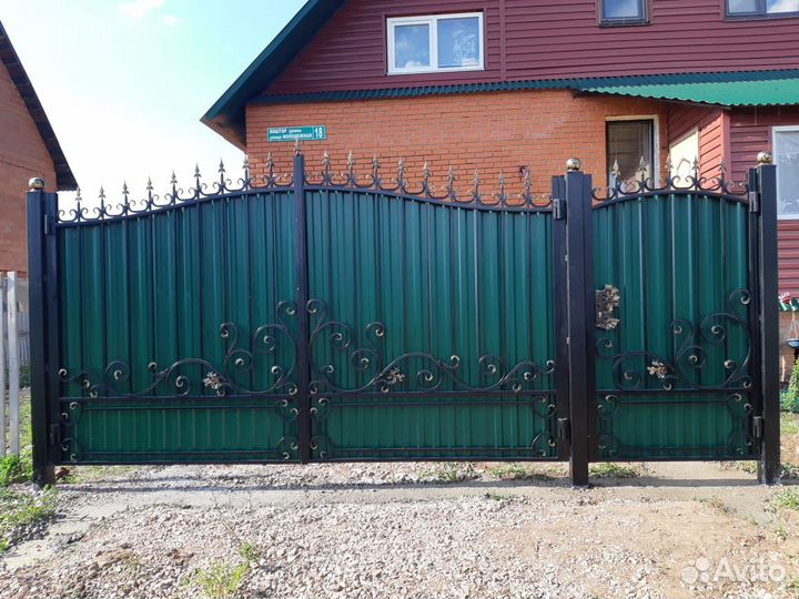 Кованые ворота