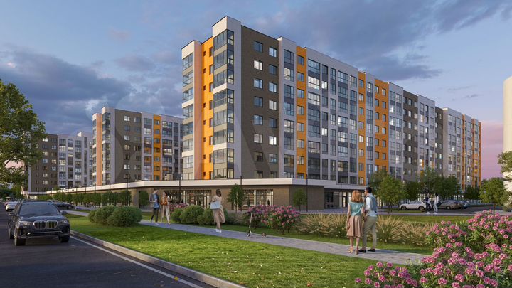 Квартира-студия, 27,8 м², 6/9 эт.