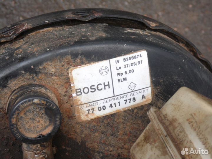 Вакуумный усилитель тормозов Рено Сценик 1